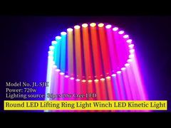 Tời nâng bóng LED tròn Đèn LED Kinetic