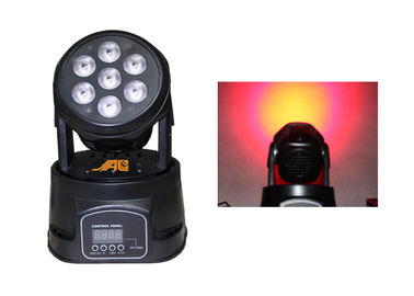 7pcs 10w Rgbw 4 In 1 Moving Head Led Stage Lighting Disco Lights