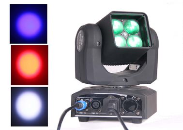 Mới 4pcs 10w 4in1 Di chuyển Mini Di chuyển Head Light Wash Light ánh sáng Dj Light