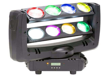 Double Row Spider Led Light RGBW 8pcs 10 Watts LED Moving Head Light