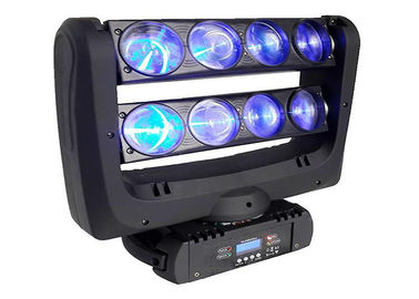 Double Row Spider Led Light RGBW 8pcs 10 Watts LED Moving Head Light