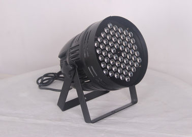 192w LED Par Can Lights R12 \ G18 \ B18 \ W6 \ A6  DMX 512 5 / 9 Channel
