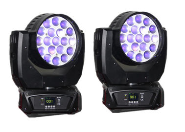 Chiếu sáng Sân khấu Nhỏ 19 * 12W Beam LED Di chuyển Di chuyển Head Light / LED Spot Moving Heads