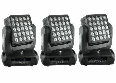 Top 1 Flat 25 x 12w High Lumen CREE của Hoa Kỳ, RGBW Màu Pha Trộn LED Chuyển Di chuyển Head Light / Quảng trường DJ Di chuyển Head Lights