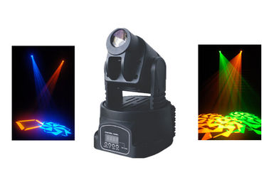 Đèn chớp chuyên nghiệp Di chuyển ánh sáng 15W Đèn Disco Mini Spot với RGB Color Mixer chuyên nghiệp