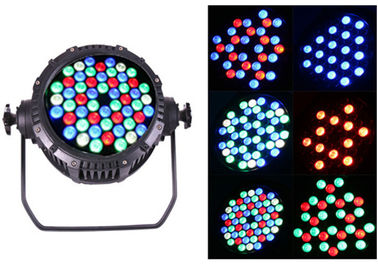 Professional 54pcs Stage Lighting Waterproof RGBW 162W 110-240V