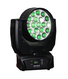 Chiếu sáng Sân khấu Nhỏ 19 * 12W Beam LED Di chuyển Di chuyển Head Light / LED Spot Moving Heads