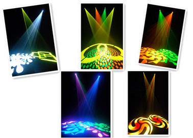 Stage LED Moving Head Light 60W White Rainbow Effect Lighting Pattern Lamp