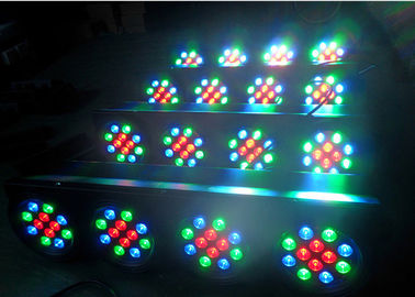 High Lumen DJ Stage Lights , Professional Stage Lighting 48pcs X 3W 144W Led Par Can  8CH Led Lights