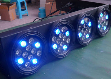 High Lumen DJ Stage Lights , Professional Stage Lighting 48pcs X 3W 144W Led Par Can  8CH Led Lights