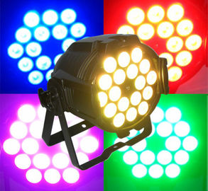 Sound Activated Colorful Dj Moving Head Lights , DMX 512 LED Par Can Lighting