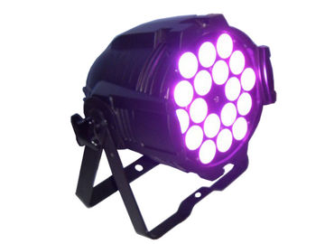 Sound Activated Colorful Dj Moving Head Lights , DMX 512 LED Par Can Lighting