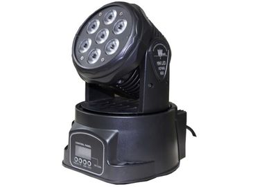 Automatic 7pcs RGBW Moving Head LED Light Mini Disco Beam Spot Wash Light