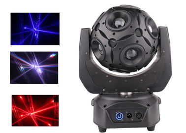 Football Moving Head DJ Stage Lights 200W 10 pcs Beads Full Color Effect 50 / 60Hz