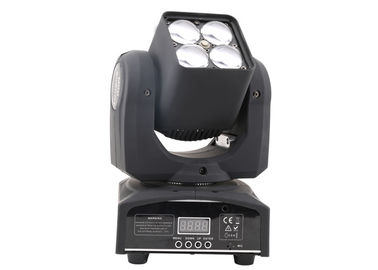 4 X 10w Rgbw 4 In 1 Led Mini Wash Moving Head Light For Dj Stage Lighting