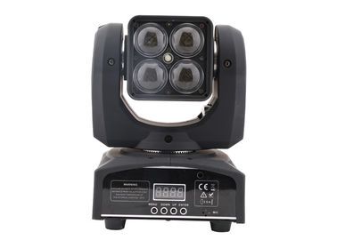 4 X 10w Rgbw 4 In 1 Led Mini Wash Moving Head Light For Dj Stage Lighting