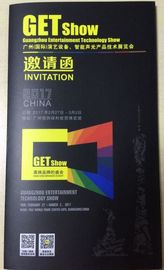 2017  DJ Stage Lights Fair Invitation of GET Show , LED Stage Lighting