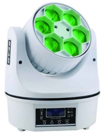 6pcs Bee Eye LED Moving Head Light RGBW 4 in 1 With Zoom Beam Lights