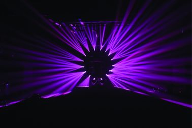 Đèn LED Chiếu sáng Di chuyển Đầu ánh sáng, đèn 17R 350w Spot Strobe Dj Disco Light