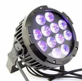 12 chiếc * 18 Watt 6 in 1 RGBWA UV Đèn LED ngoài trời Rửa / Chống nước Đèn LED Par