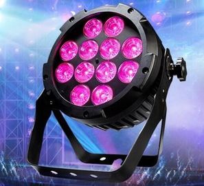 12 chiếc * 18 Watt 6 in 1 RGBWA UV Đèn LED ngoài trời Rửa / Chống nước Đèn LED Par