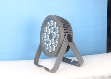 18 Cái 6 trong 1 RGBW LED Stage Par Lon Lights Với Nhôm Die-Cast nhà ở