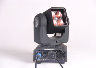 4 Cái 25 wát RGBW LED Moving Head Light Với ​​5-40 ° Chùm Góc Cho DJ, Disco