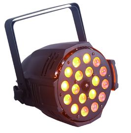 rgbaw + uv không thấm nước ip65 ip rating dmx dj sàn led chiếu sáng, rgbwa uv 6 trong 1 18 chiếc * 10W led par có thể sáng với zoom