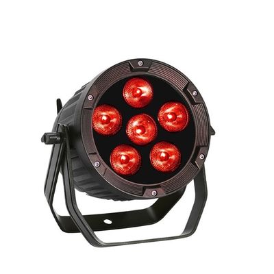 6pcs đèn LED Par pin ánh sáng màn hình LCD pin chống nước IRC Par ánh sáng điều khiển từ xa