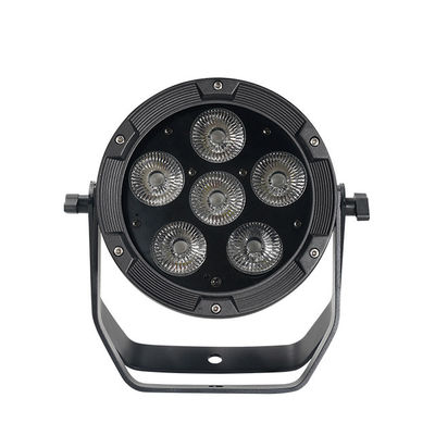 6pcs đèn LED Par pin ánh sáng màn hình LCD pin chống nước IRC Par ánh sáng điều khiển từ xa