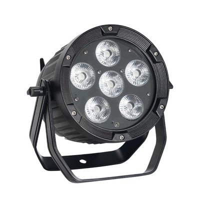 6pcs đèn LED Par pin ánh sáng màn hình LCD pin chống nước IRC Par ánh sáng điều khiển từ xa