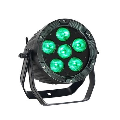 6pcs đèn LED Par pin ánh sáng màn hình LCD pin chống nước IRC Par ánh sáng điều khiển từ xa