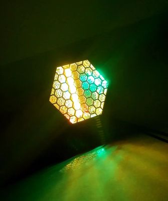 Rgb Strobe Matrix Led Retro Đèn rửa sắc sảo đèn phụ trợ đèn Hexagon