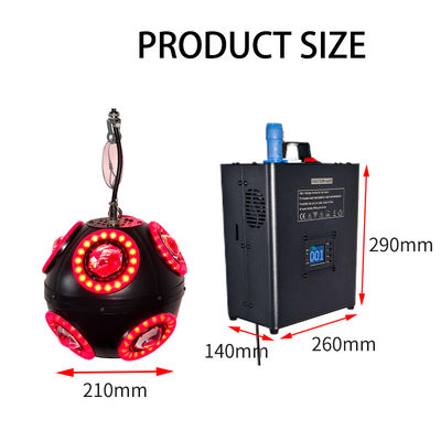 3M DMX Winch RGB Opan Ball Led Ball