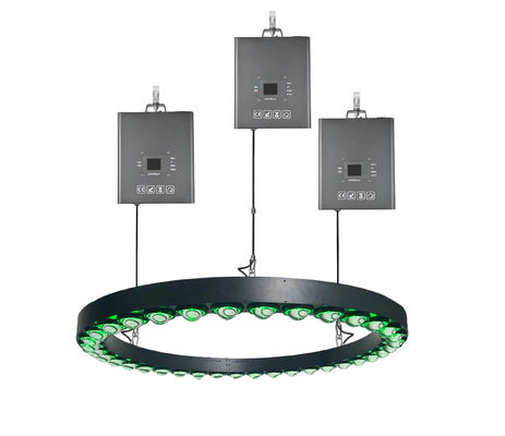 3m DMX Winch LED Kinetic Ball Triangle ống nâng opan bóng