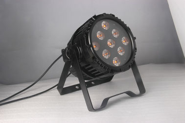 Đèn LED có độ sáng cao Par 64 Đèn sân khấu / Đèn Dmx Thay đổi màu Đèn LED