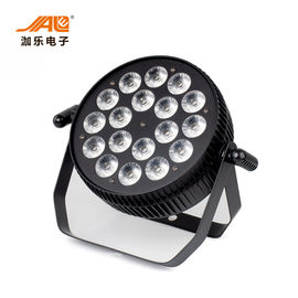 18 CÁI RGBWA + UV LED Par DJ Light Từ 0-100% Làm mờ điện tử