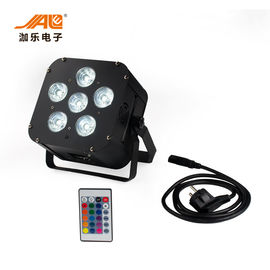 Không có quạt 6 CÁI Pin LED Par Par Đèn sân khấu IP33 Tuổi thọ 100 nghìn giờ