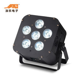 Không có quạt 6 CÁI Pin LED Par Par Đèn sân khấu IP33 Tuổi thọ 100 nghìn giờ