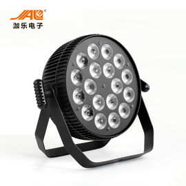18 CÁI RGBWA + UV LED Par DJ Light Từ 0-100% Làm mờ điện tử