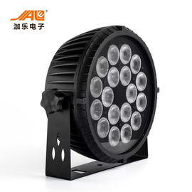 18x18w RGBWA UV 6 In 1 LED Flat Par Light Độ sáng cao Điều khiển DMX