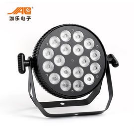 Đèn LED màn hình phẳng RGBWA UV Par có thể đặt Chế độ điều khiển DMX512 180W