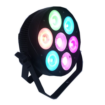 Alumlium DMX512 7PCS 30W 4 trong 1 LED Par Can Đèn