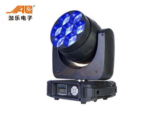 7 * 40W Di chuyển Zoom RGBW Đèn sân khấu LED RGBW Xoay 350 °