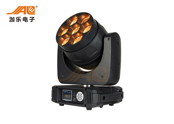 Rửa 7x40w đèn LED Zoom Đèn di chuyển Khả năng cao Rửa Đèn đầu di chuyển