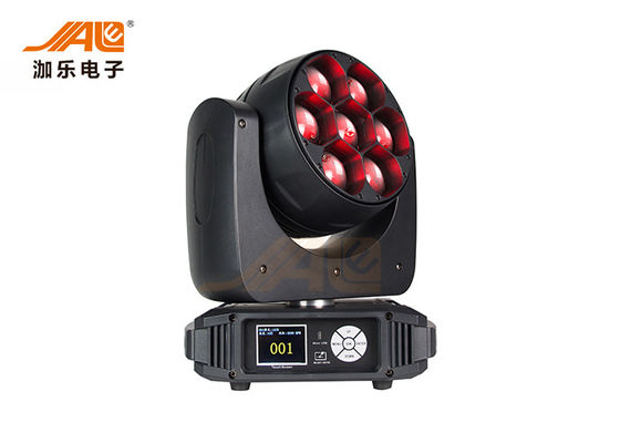 7 * 40W Di chuyển Zoom RGBW Đèn sân khấu LED RGBW Xoay 350 °