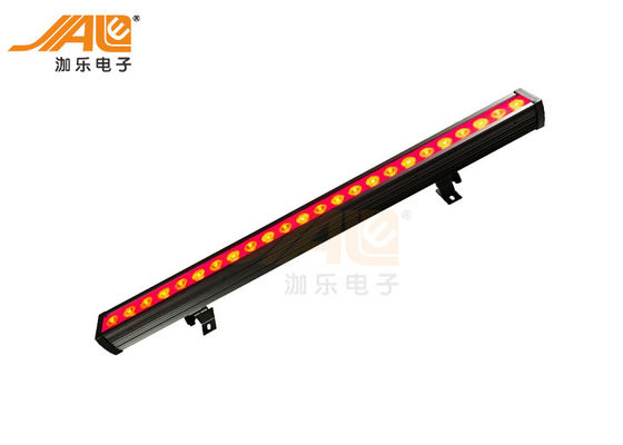 Ánh sáng sân khấu Đèn LED chiếu sáng 24 * 3W IP65 RGBW Đèn giặt tường ngoài trời chống thấm nước