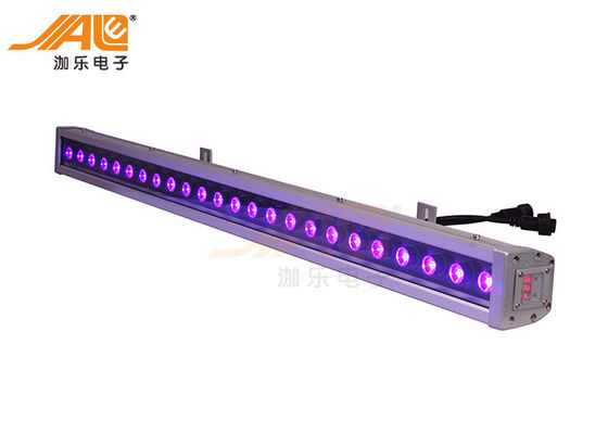 Ánh sáng sân khấu Đèn LED chiếu sáng 24 * 3W IP65 RGBW Đèn giặt tường ngoài trời chống thấm nước