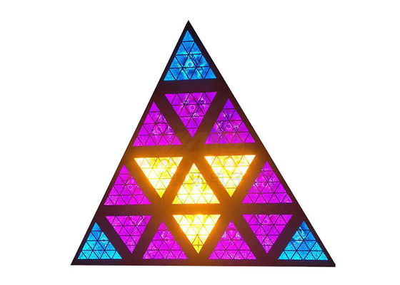 IP20 Triangle 16x30W RGB Hiệu ứng nền sự kiện Đèn sân khấu DJ