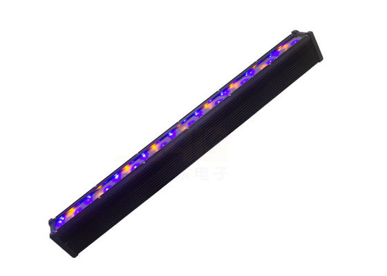 IP65 Làm mờ tuyến tính 60hz 72 * 3W RGBWA LED rửa đèn tường
